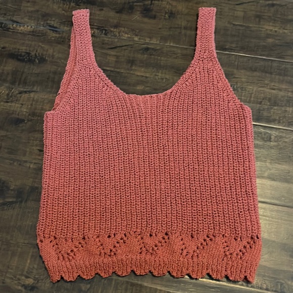 a.n.a Tops - Ana Vintage Vibes Summer Knit Tank